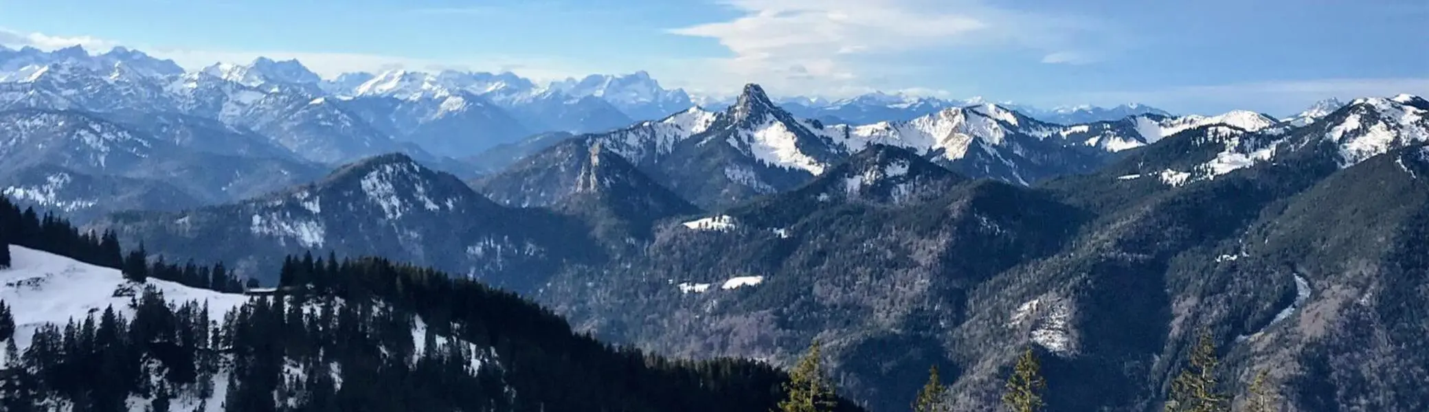 Blick nach Westen | © Sektion Tegernsee