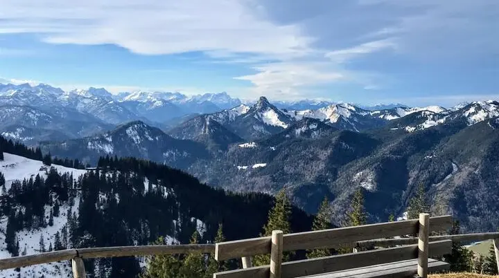 Blick nach Westen | © Sektion Tegernsee