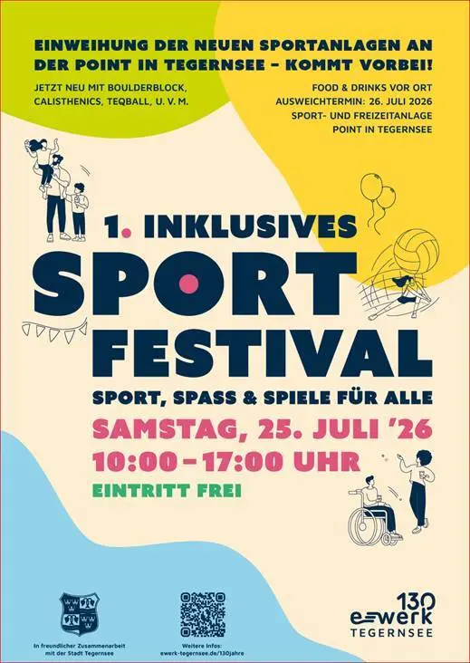 Inklusives Sportfest | © TTT - e-werk Tegernsee