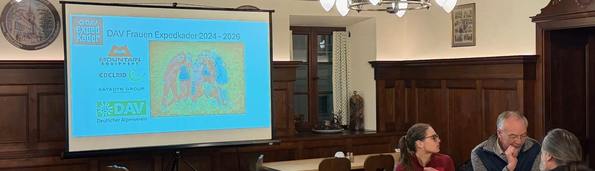 Vortrag Expedkader Frauen | © Kristine Schäfer