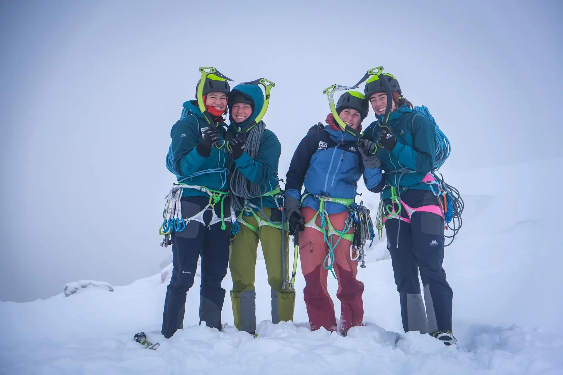 Katja, Fenja, Vera und Anna_Dolomiten | © Raphaela Haug