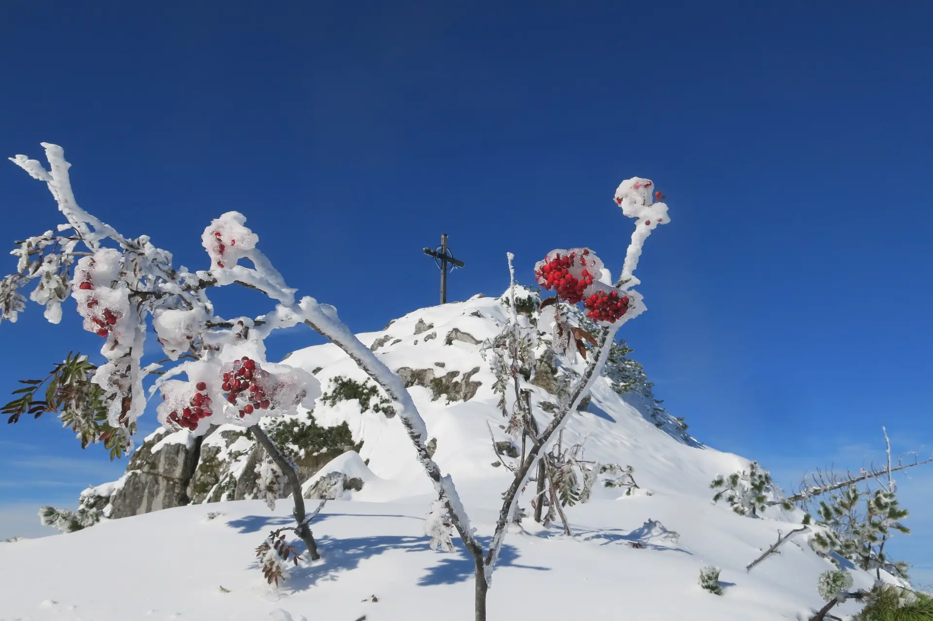 Winterlicher Blick auf Rossstein | © Ludwig Michl